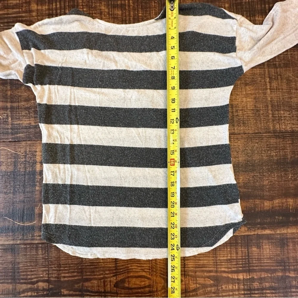 Promesa Striped Cross Back Sweater